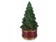 Christmas Decoration With LED Lighting Christmas Tree ? 12x27 Cm Green Plastic - ? 12*23 cm / 3*AA Clayre & Eef