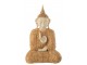 Béžová dekorace sedící Buddha - 24*17*40 cm J-Line by Jolipa