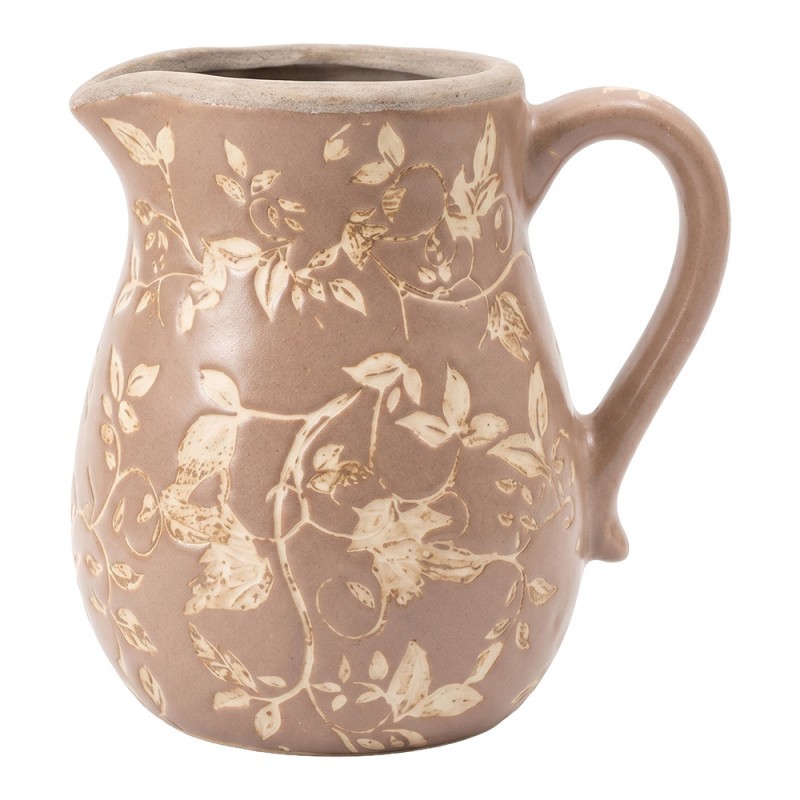 Dekorační keramický džbán Vintage Charm M - 16*13*16 cm