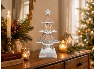 Dekorace vánoční perníkový stromek Gingerbread Tree - 12*12*25 cm
