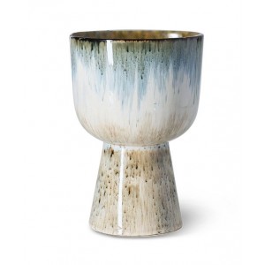 Kameninový obal na květináč Retro Glacier - Ø 16,5*24 cm