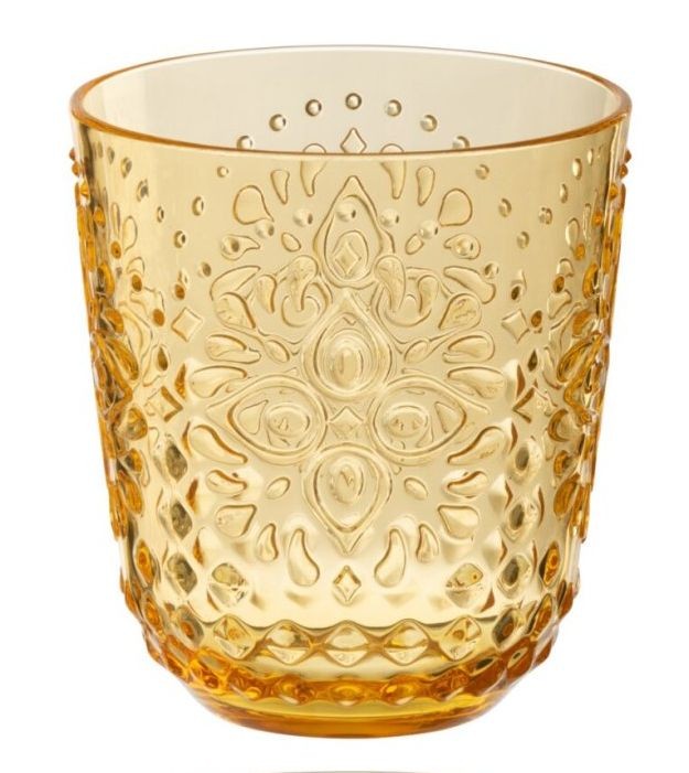Meruňková plastová sklenička Aqua Apricot - Ø 9*10cm / 450ml