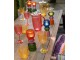 Meruňková plastová sklenička na noze Aqua Apricot - Ø 9*20cm / 400ml J-Line by Jolipa