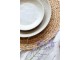 Latté melaminový dezertní talíř Cassis - Ø 18*2.5 cm Chic Antique