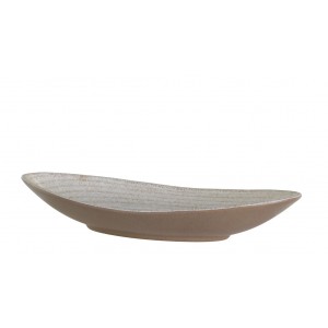 Latté melaminová oválná miska Cassis - 24*13*4 cm