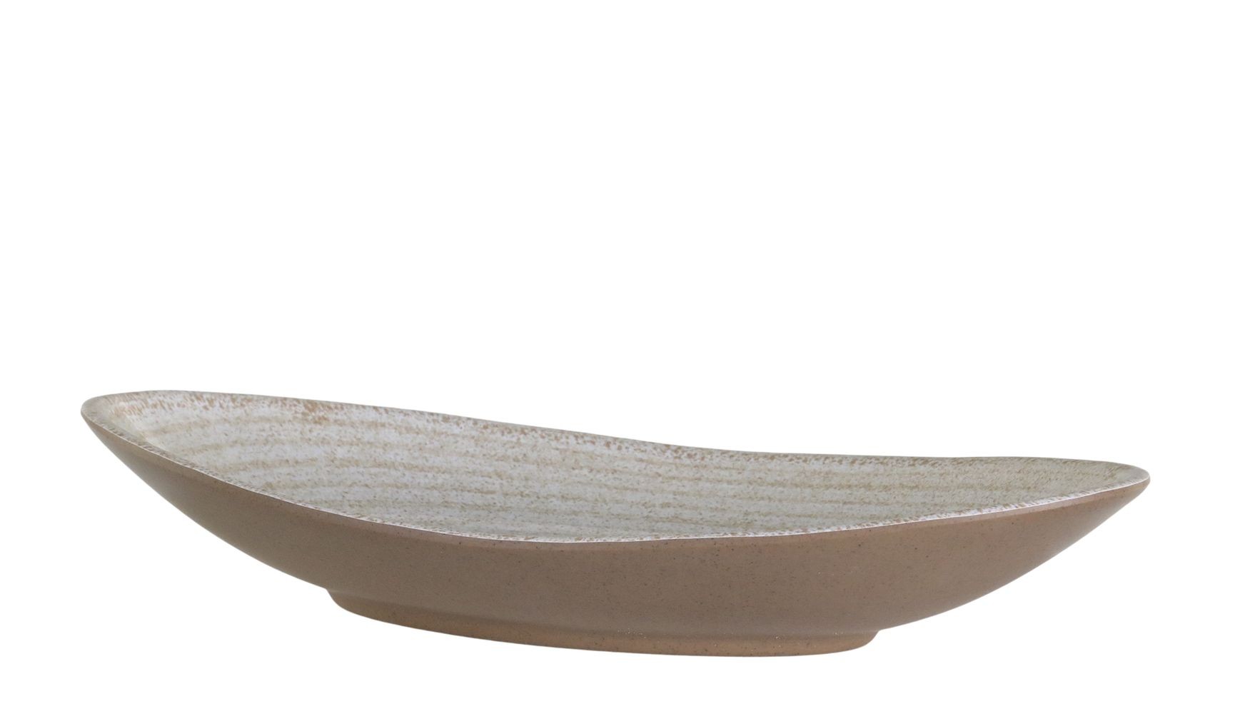 Latté melaminová oválná miska Cassis - 24*13*4 cm
