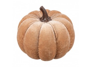 Decorative Figurine Pumpkin Beige Synthetic - ? 6 cm