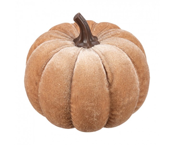 Decorative Figurine Pumpkin Beige Synthetic - ? 6 cm Clayre & Eef