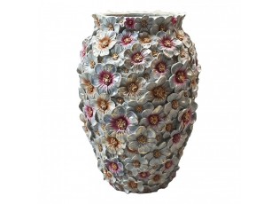 Luxusní dekorační váza s květy Vintage Chic - Ø 18*26 cm