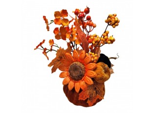 Decorative Figurine Pumpkin Orange Plastic - ? 15*35 cm