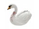 Decorative Figurine Bird White Plastic - 24*13*20 cm Clayre & Eef