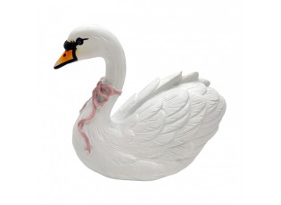 Decorative Figurine Bird White Plastic - 24*13*20 cm