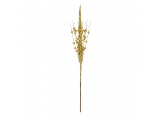 Decorative Branch Gold Colored Plastic Christmas Decoration - 