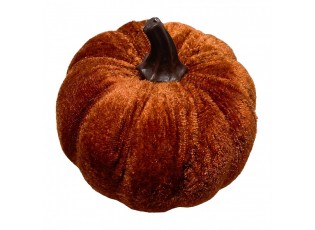 Decorative Figurine Pumpkin Brown Synthetic - ? 6 cm
