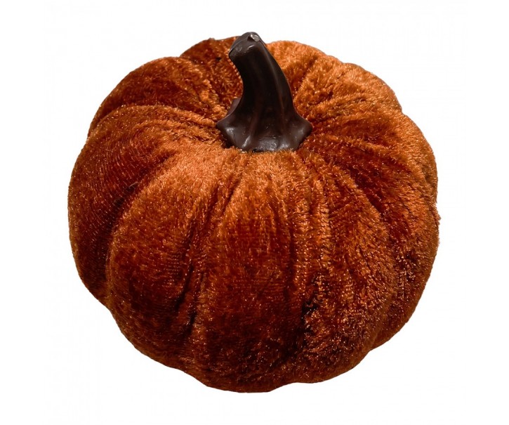 Decorative Figurine Pumpkin Brown Synthetic - ? 6 cm Clayre & Eef
