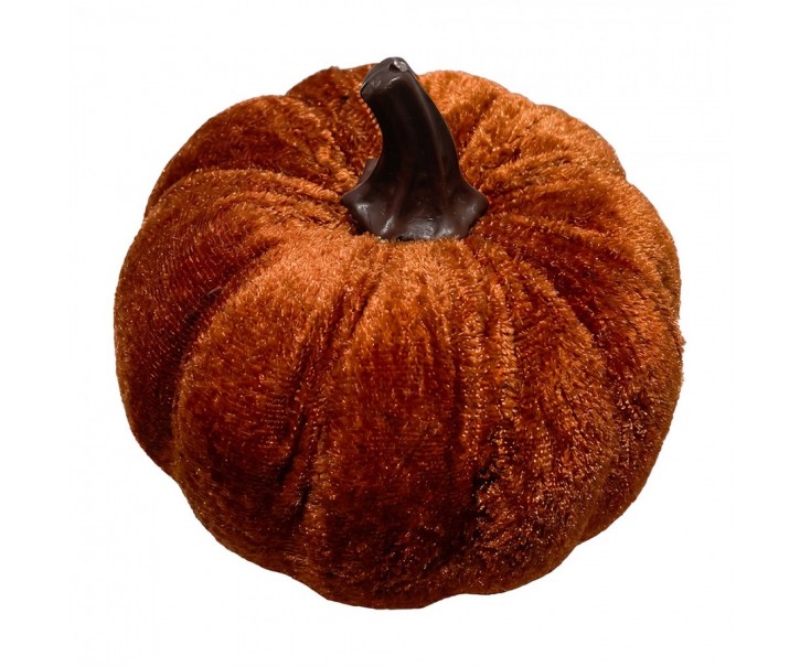 Decorative Figurine Pumpkin Brown Synthetic - ? 10 cm Clayre & Eef