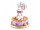Decorative Figurine Rabbit White Plastic Figurine - 18*17*20 cm Clayre & Eef