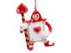 Christmas Ornament White Plastic - 6*2*9 cm Clayre & Eef