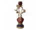 Candle Holder Rabbit Gold Colored Plastic - 14*11*31 cm Clayre & Eef