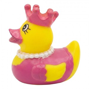 Kachnička s korunkou a perličkami Fancy Ducks - 6*6*6 cm