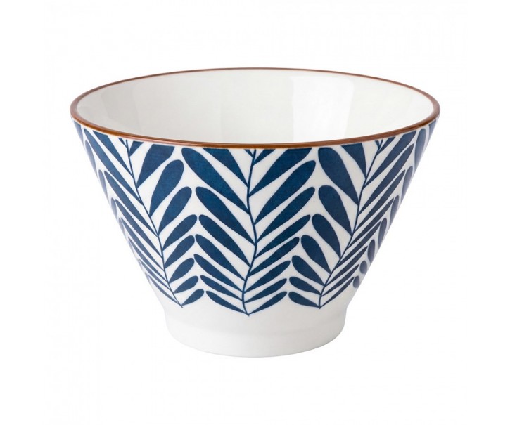 Bowl White Ceramic - ? 18*11 cm Clayre & Eef