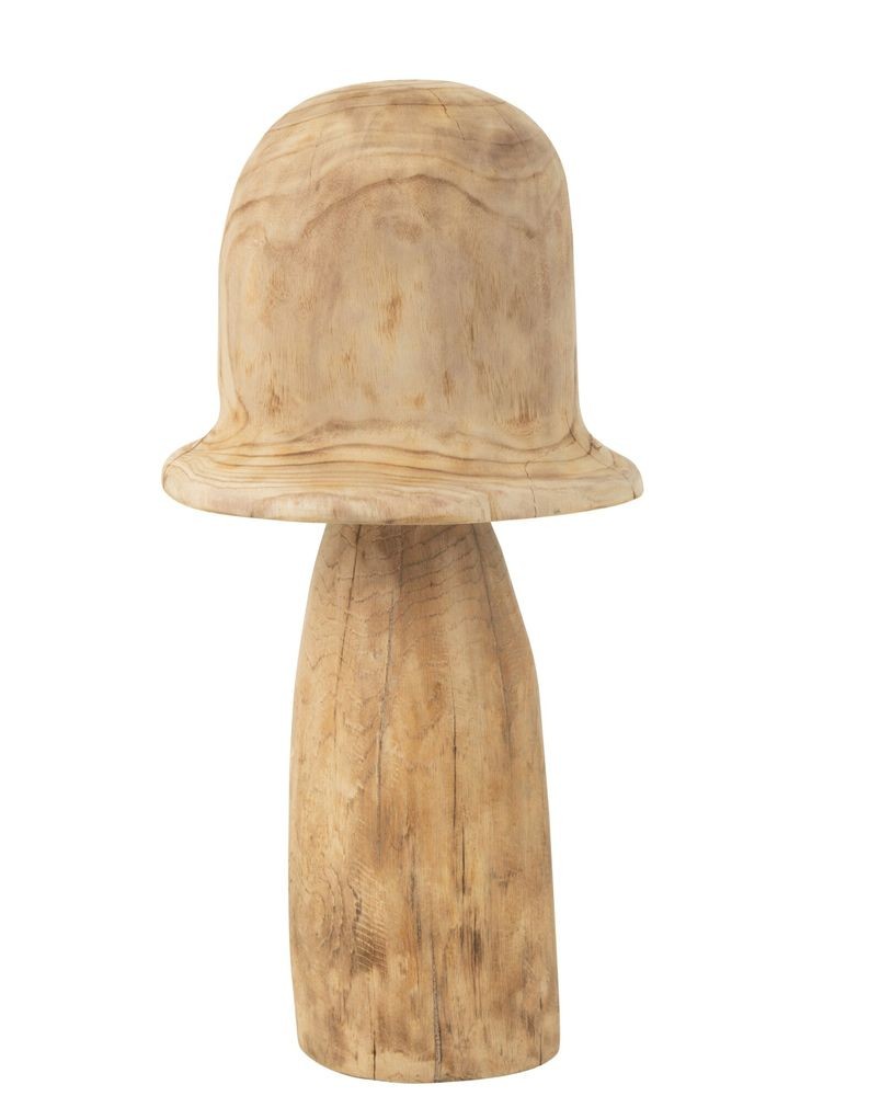 Přírodní dřevěná dekorace houba Mushroom L - Ø 32*60 cm