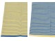 Set 2ks modrá a žlutá plážová podložka + taška Dolce Vita - 90*180 cm J-Line by Jolipa