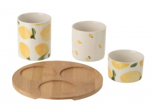 Malá sada na předkrmy Casa Limone - Ø 8*9 cm