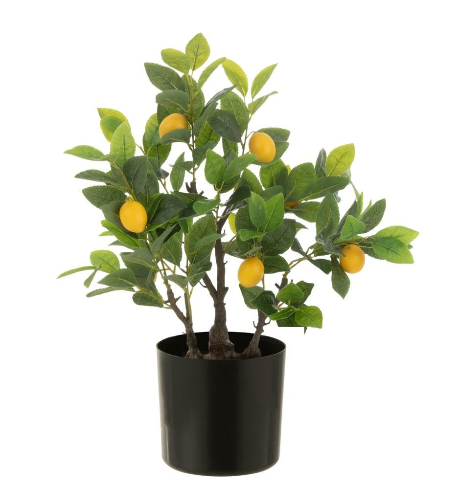 Dekorační umělá rostlina citrónovník v květináči Lemon Tree - 45*32*60 cm