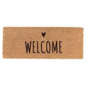 Kokosová rohožka Welcome - 75*22*2 cm