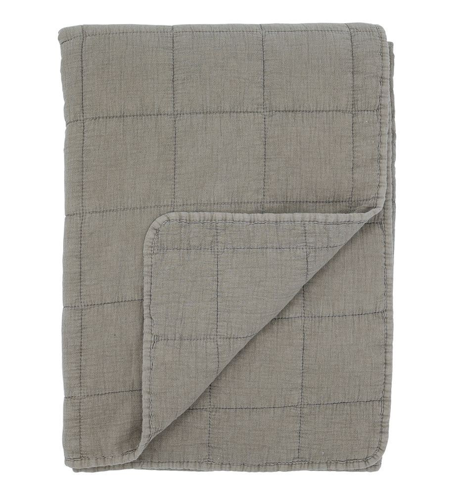Latté přehoz s opraným vzhledem Aix Vintage Quilt - 130*180 cm