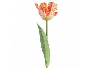 Artificial Flower Orange Plastic - 