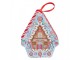 Storage Tin House Red Metal - 10*13*6 cm Clayre & Eef