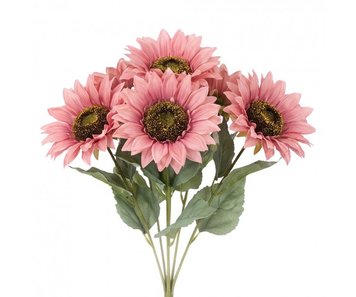 Artificial Flower Pink Plastic - Clayre & Eef