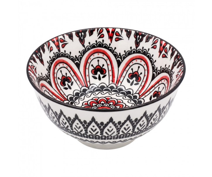 Bowl White Ceramic - ? 12*6 cm / 300 ml Clayre & Eef