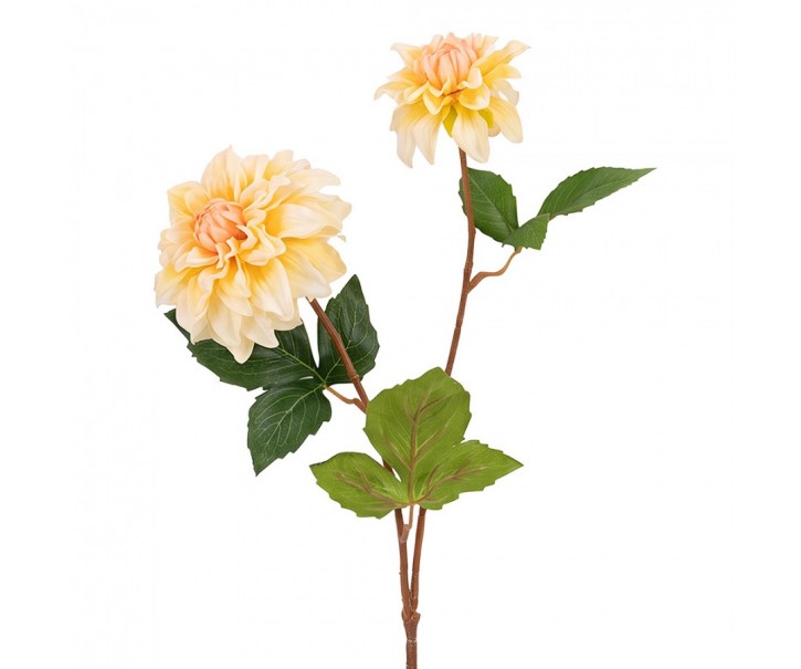 Artificial Flower Yellow Plastic - Clayre & Eef