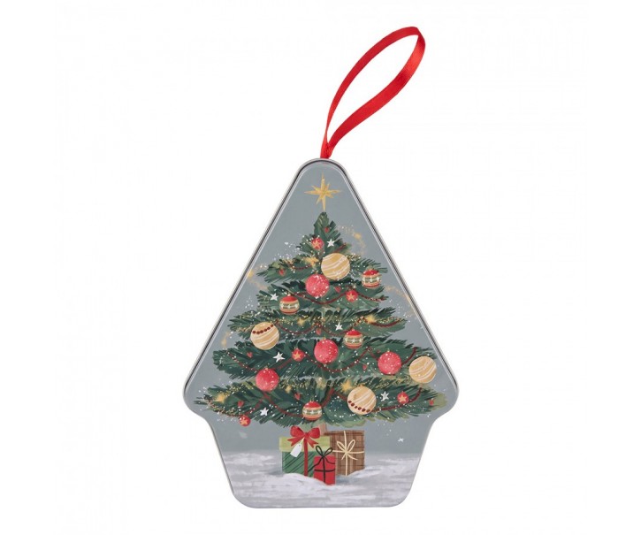 Storage Tin House Grey Metal - 10*13*6 cm Clayre & Eef