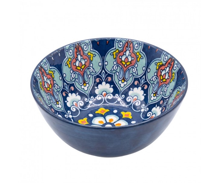 Bowl Blue Ceramic - ? 13*6 cm / 350 ml Clayre & Eef