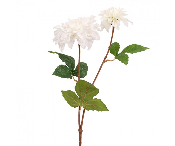 Artificial Flower White Plastic - Clayre & Eef