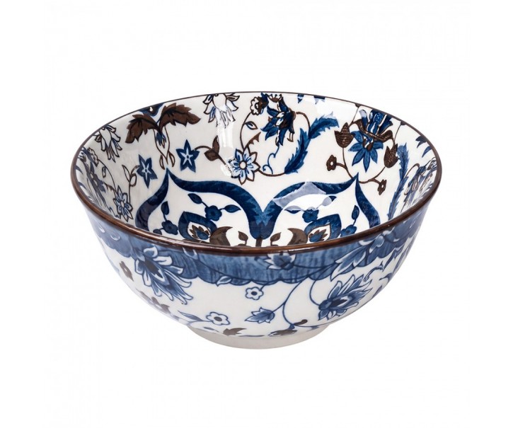Bowl White Ceramic - ? 12*6 cm / 300 ml Clayre & Eef
