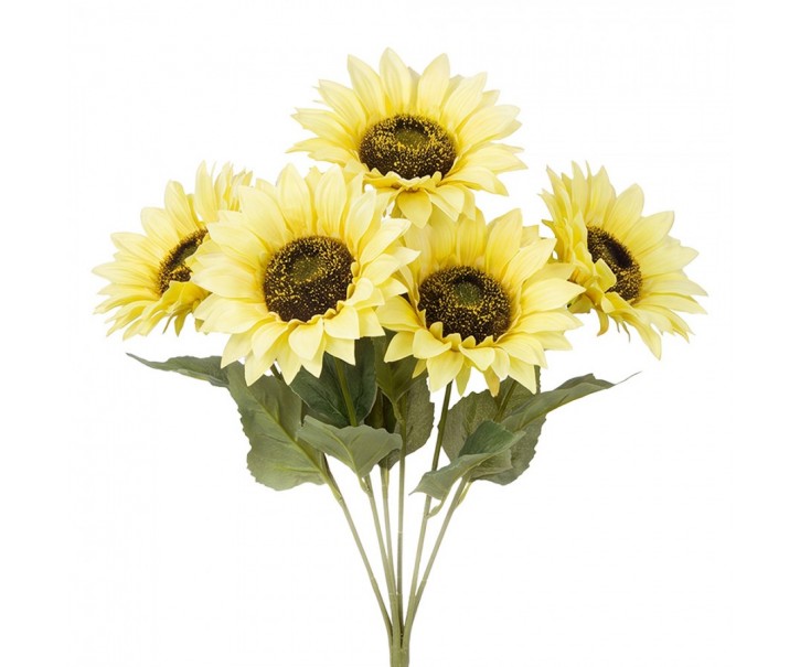 Artificial Flower White Plastic - Clayre & Eef