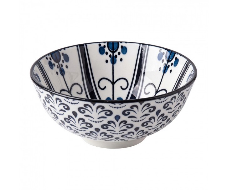 Bowl White Ceramic - ? 12*6 cm / 300 ml Clayre & Eef