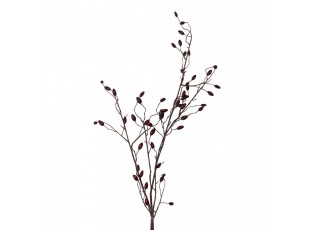 Artificial Flower Black Plastic - 