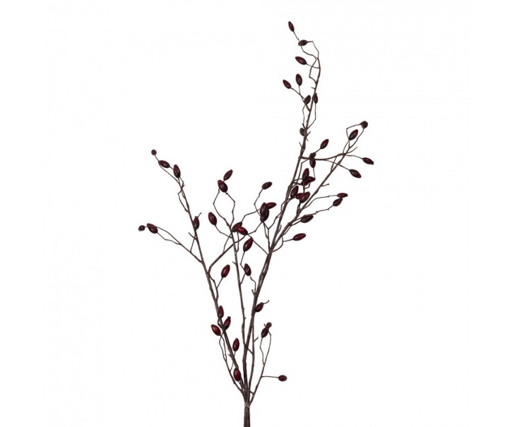 Artificial Flower Black Plastic - Clayre & Eef