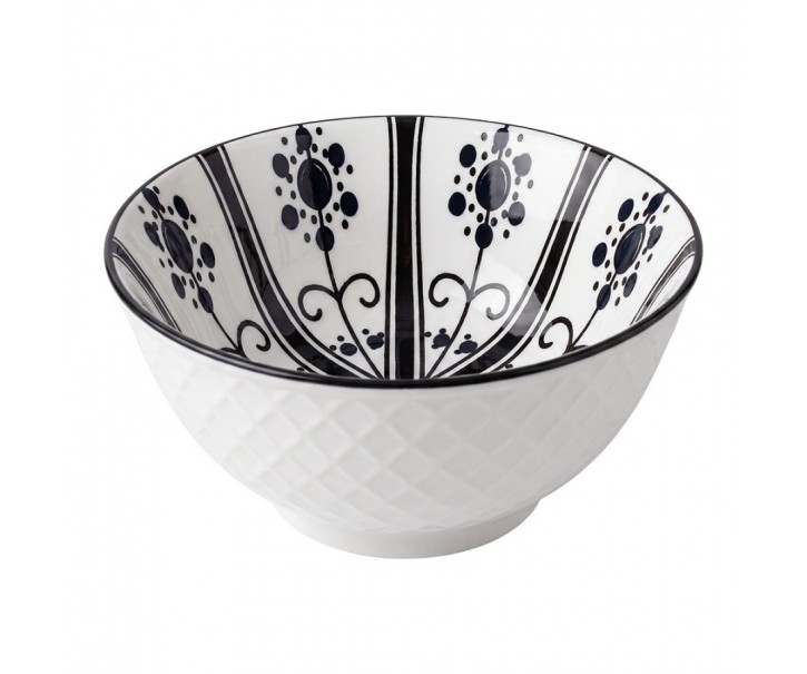 Bowl White Ceramic - ? 13*6 cm / 350 ml Clayre & Eef