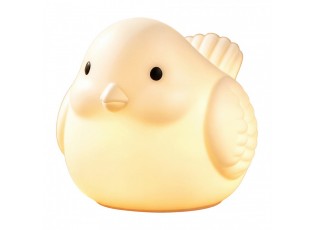 Night Light Bird White Plastic - 