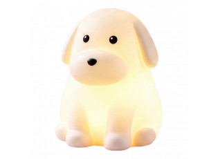 Night Light Dog White Plastic - 