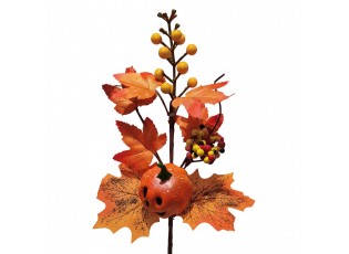 Artificial Flower Orange Plastic - 