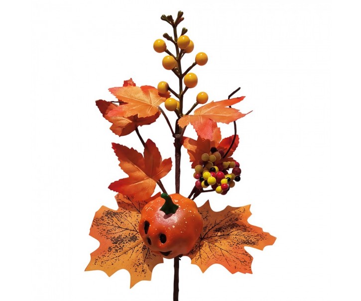 Artificial Flower Orange Plastic - Clayre & Eef