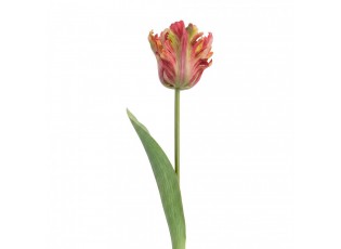 Artificial Flower Orange Plastic - 